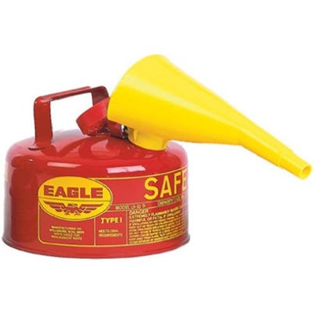 EAGLE Eagle UI-10-FS Gallon Safety Can With Removable Funnel 722832
